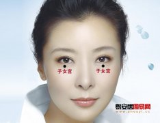 灵犀面相十二宫课堂:面相十二宫图解之子女宫详解