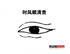 灵犀眼型课堂:时风眼面相图解