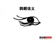 灵犀眼型课堂:鹊眼面相图解