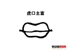 灵犀嘴巴课堂:虎口面相图解