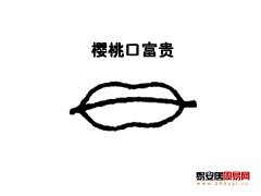 灵犀嘴巴课堂:樱桃口面相图解