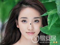 灵犀脸上的痣图解课堂:女人脸上的凶痣图解