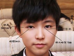 灵犀桃花眼课堂:桃花眼的男人面相算命图解