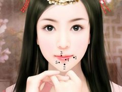 灵犀脸上的痣图解课堂:嘴唇痣的位置与命运图解法