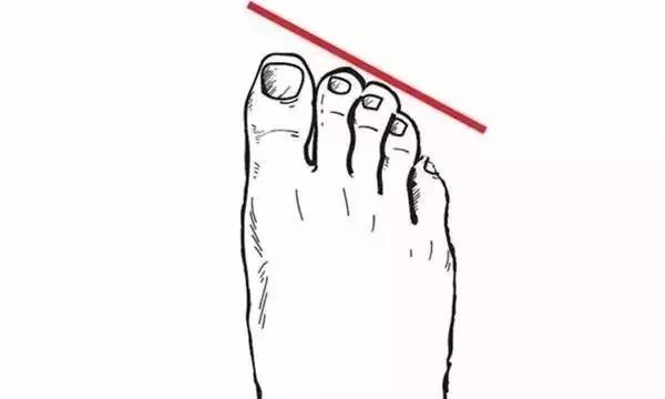 灵犀手相课堂:5个脚趾长短看命运图，男女看法不一样