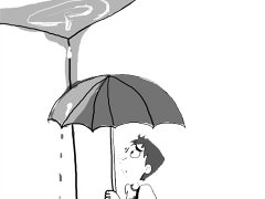 梦见房子漏水