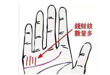 灵犀痣相课堂:手相图解看你有没一双发财手?
