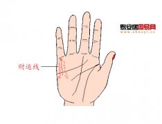 灵犀财运线课堂:手相图解财运线