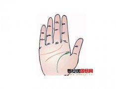 灵犀生命线课堂:手相生命线起端分叉的算命图解