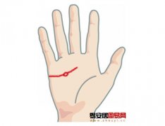 灵犀感情线课堂:手相感情线断开的人命运