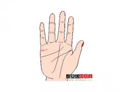 灵犀婚姻线课堂:手相婚姻线上有岛纹算命图解
