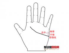 灵犀手相课堂:手相看你何时结婚