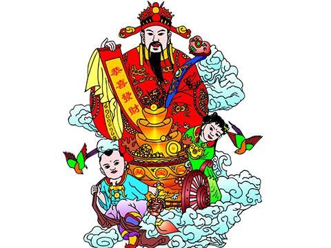 灵犀招财风水:2017年正月初五迎财神的时间和方法 鸡年年初几迎财神爷