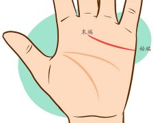 灵犀感情线课堂:手相感情线手纹看健康