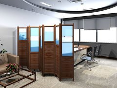 灵犀办公室风水课堂:办公室屏风的摆放风水