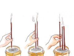 灵犀佛像摆放:上香时被香灰烫了手是什么意思