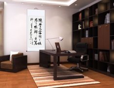 灵犀书房风水:书房挂画风水