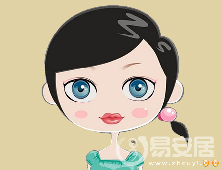 下三白眼