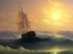 梦见巨浪