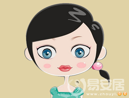 上三白眼