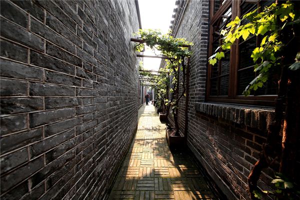 梦见胡同、小巷
