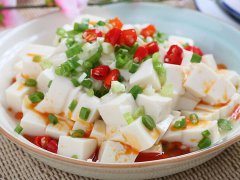 梦见吃豆腐