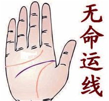灵犀手相课堂:手相命运线图解大全
