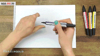 手的3D画制作过程 立体的手的画法图解教程