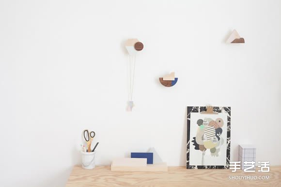 小资情调：6种简单又有创意的墙面收纳DIY