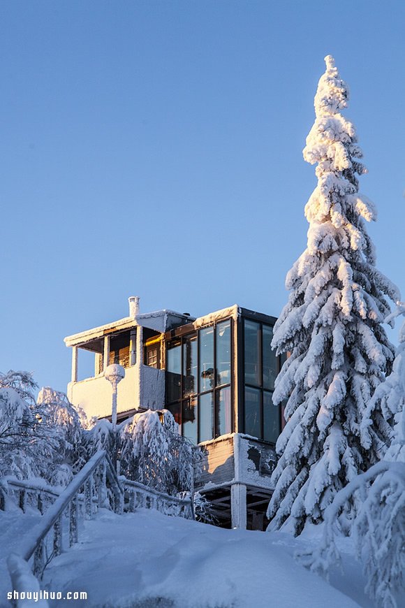 芬兰酒店鹰景套房那最令人窒息的完美景致