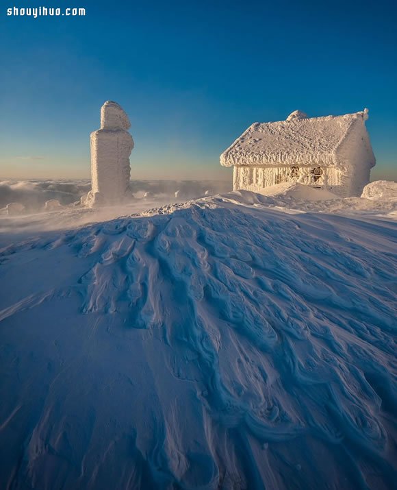 精灵的藏身之处 被世界遗忘的雪白世界小屋