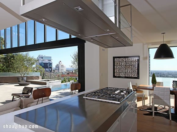 洛杉矶售价高达700万美元的三层别墅设计