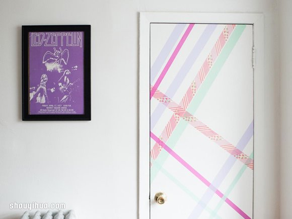 彩色和纸胶带创意DIY 美好我们的家居空间