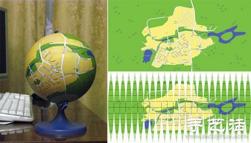 创意手工：给家乡制作一个地球仪