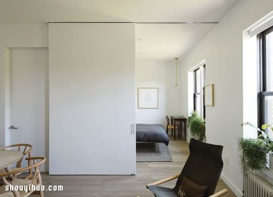 66平米小户型公寓 装修成3+1口简约生活空间