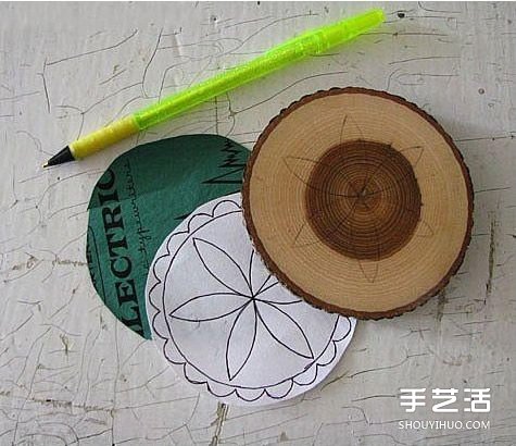 自制木头杯垫的方法教程 简单木制杯垫DIY图解