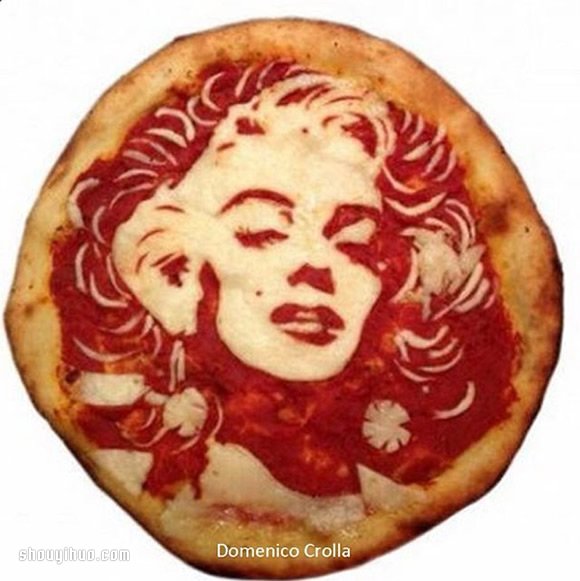 Domenico Crolla 好吃又好玩的名人肖像披萨