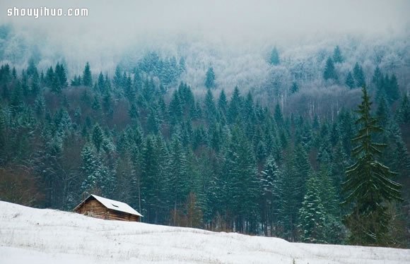 精灵的藏身之处 被世界遗忘的雪白世界小屋