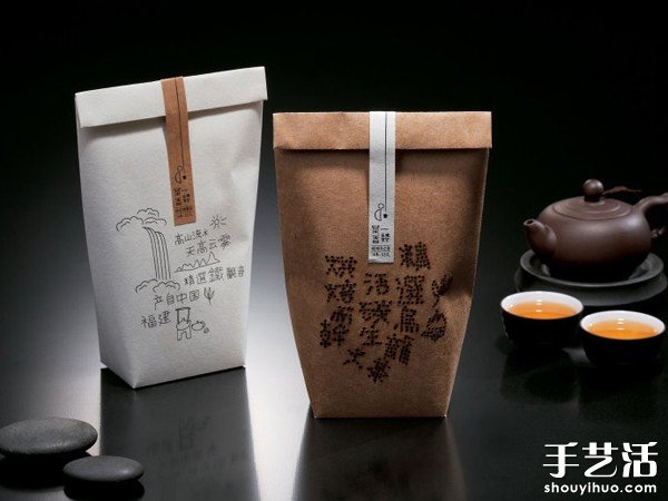 “一缕茶香”乌龙茶包装图片欣赏
