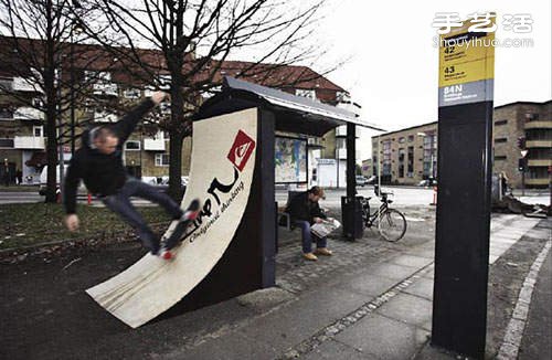 让人回味久久的创意公交车站广告