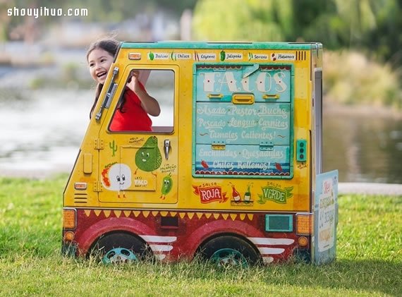 OTO儿童版行动餐车，成为小小老板不是梦!