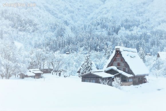 精灵的藏身之处 被世界遗忘的雪白世界小屋