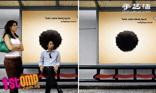 让人回味久久的创意公交车站广告