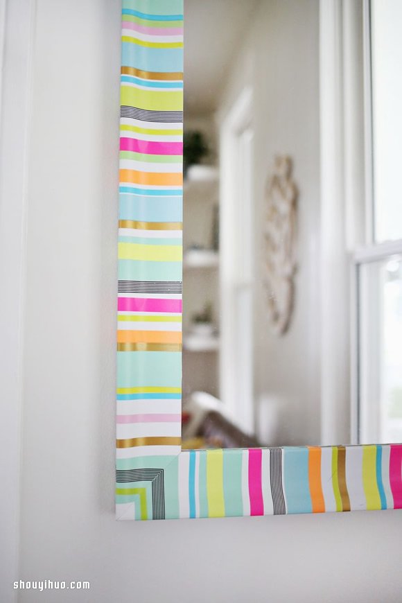 彩色和纸胶带创意DIY 美好我们的家居空间