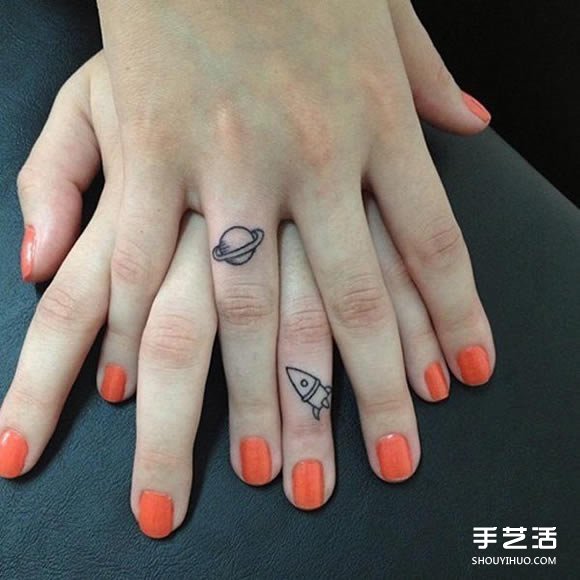 在指尖上许愿 优雅手指纹身图案的迷人魅力