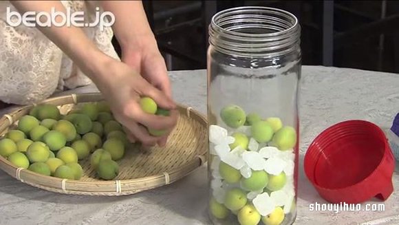 自制清凉梅子饮料 梅子汁DIY的方法教程
