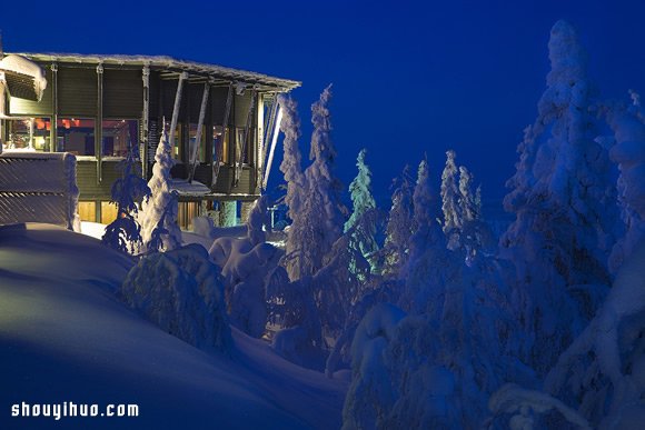 芬兰酒店鹰景套房那最令人窒息的完美景致