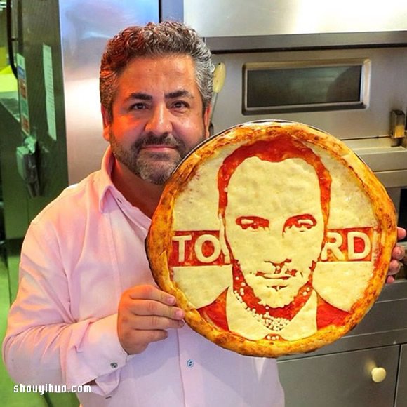 Domenico Crolla 好吃又好玩的名人肖像披萨