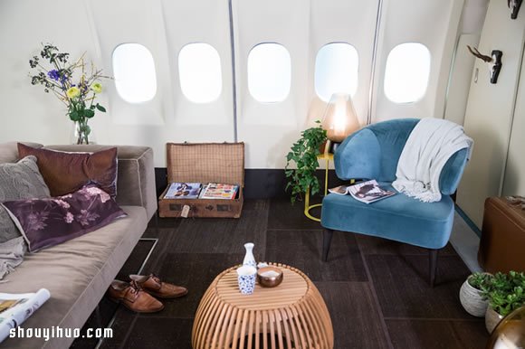 客机座舱翻新居家空间 提供完美住宿体验