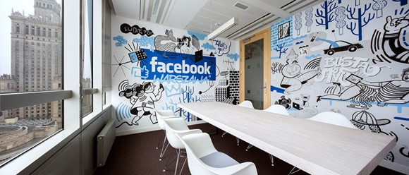 Facebook波兰办公室 让员工成为公司主角!